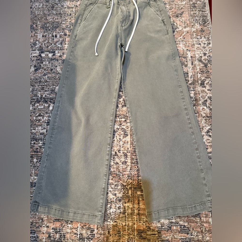 PAIGE DRAWSTRING High Rise Pants